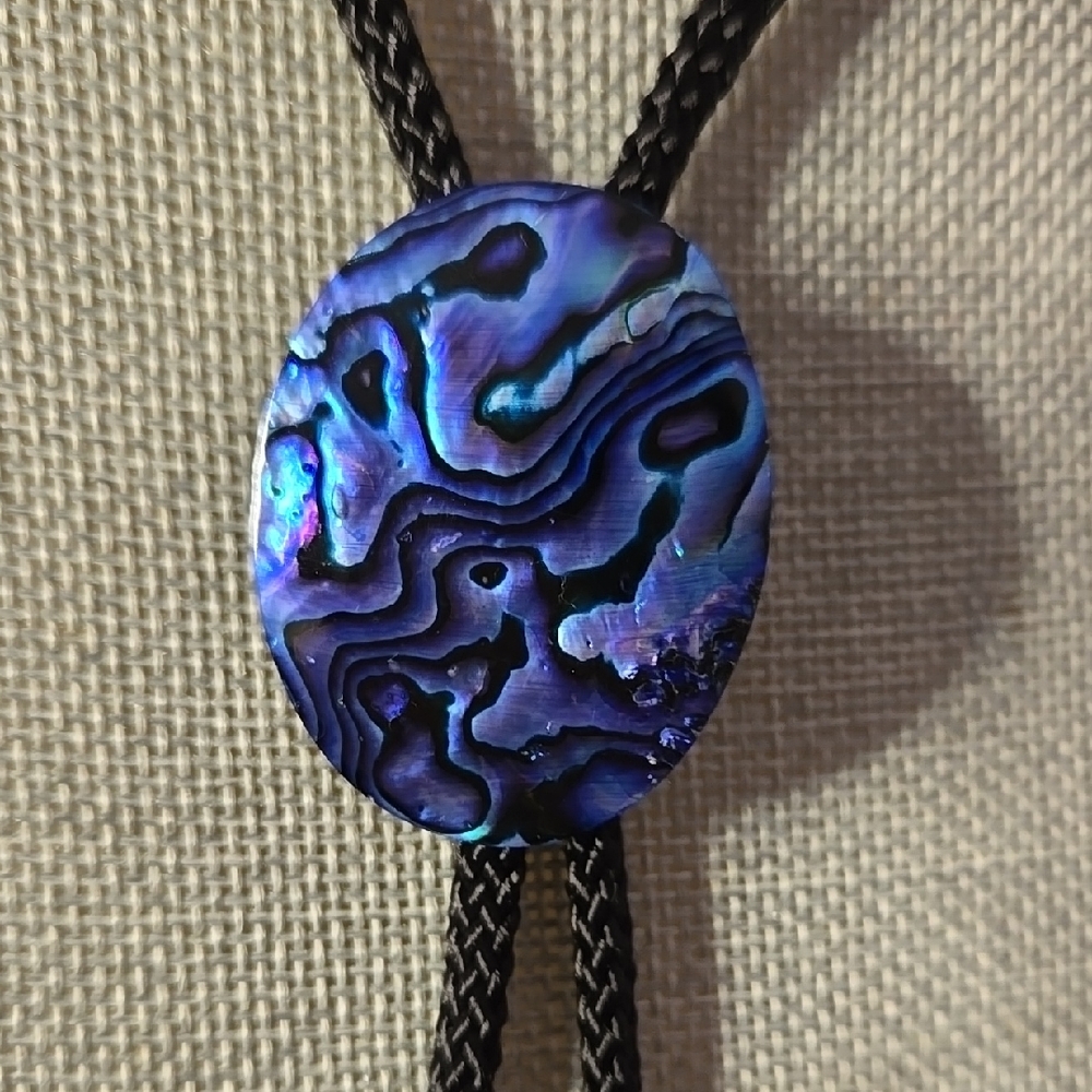 Art Resin Bolo Tie